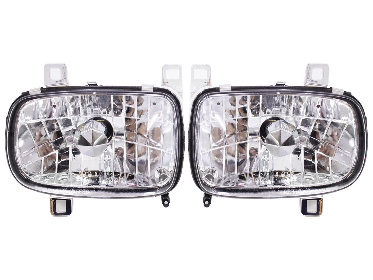 Clear-Lens Headlight Set — 1993–95 Mazda RX-7 FD